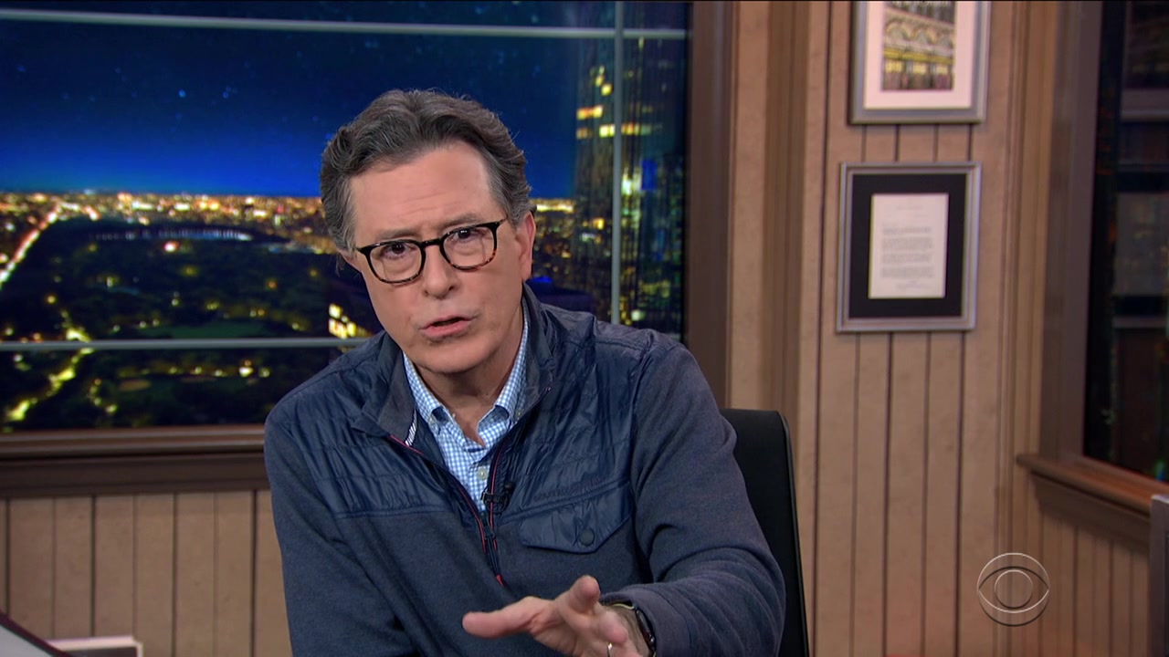 Screenshot of The Late Show with Stephen Colbert Season 6 Episode 64 (S06E64)