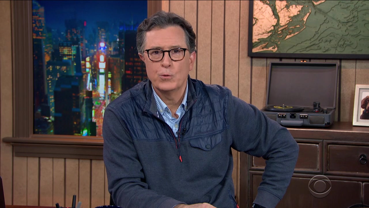Screenshot of The Late Show with Stephen Colbert Season 6 Episode 64 (S06E64)
