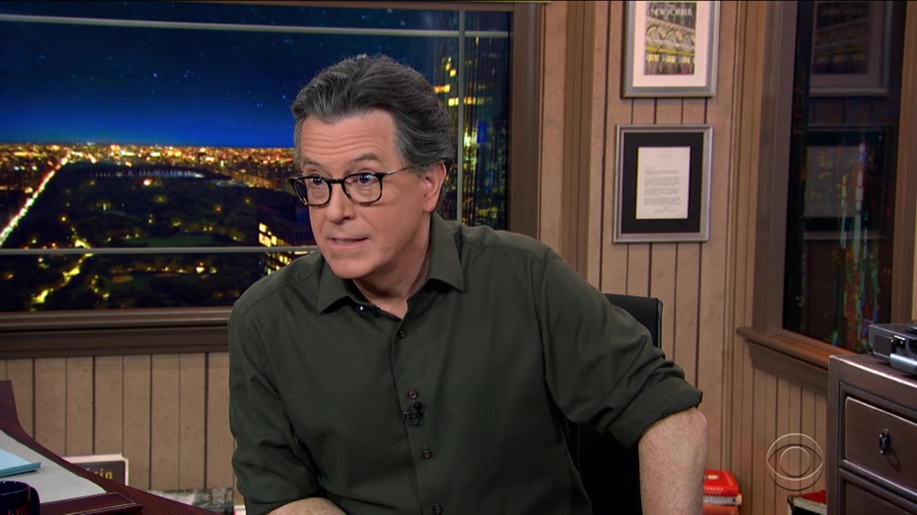 Screenshot of The Late Show with Stephen Colbert Season 6 Episode 76 (S06E76)