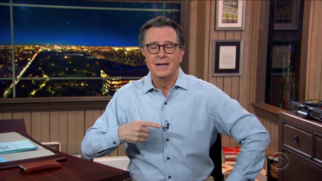 Screenshot of The Late Show with Stephen Colbert Season 6 Episode 72 (S06E72)