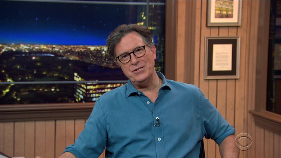 Screenshot of The Late Show with Stephen Colbert Season 6 Episode 24 (S06E24)