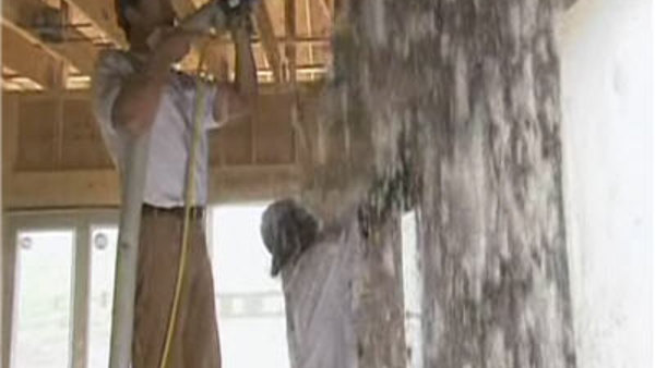 Dirty jobs spray insulation technician