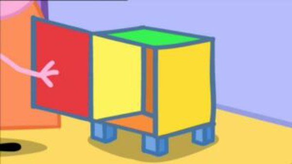 the toy cupboard peppa pig