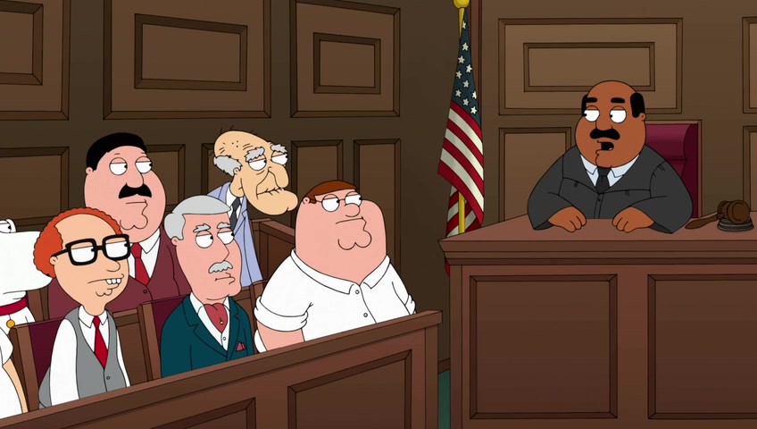 Family guy jury duty full episode sale