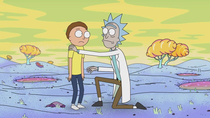 Screencaps of Rick and Morty Season 1 Episode 1