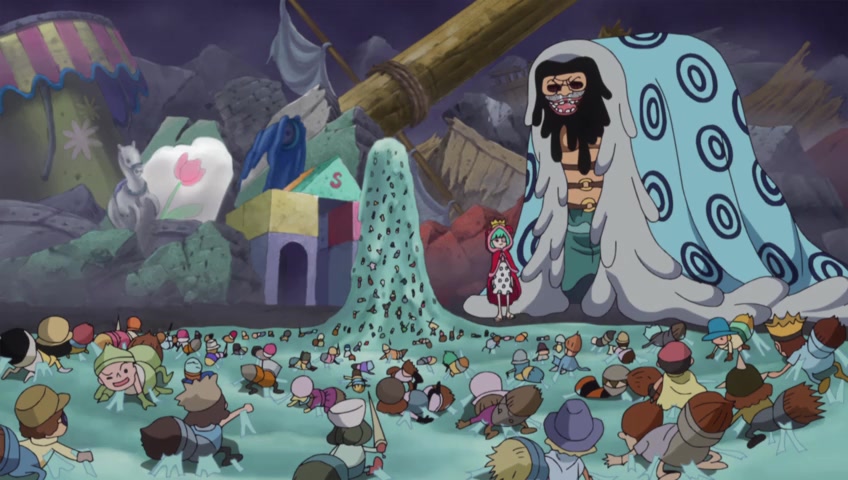 Screenshot of One Piece Season 1 Episode 672 (S01E672) .