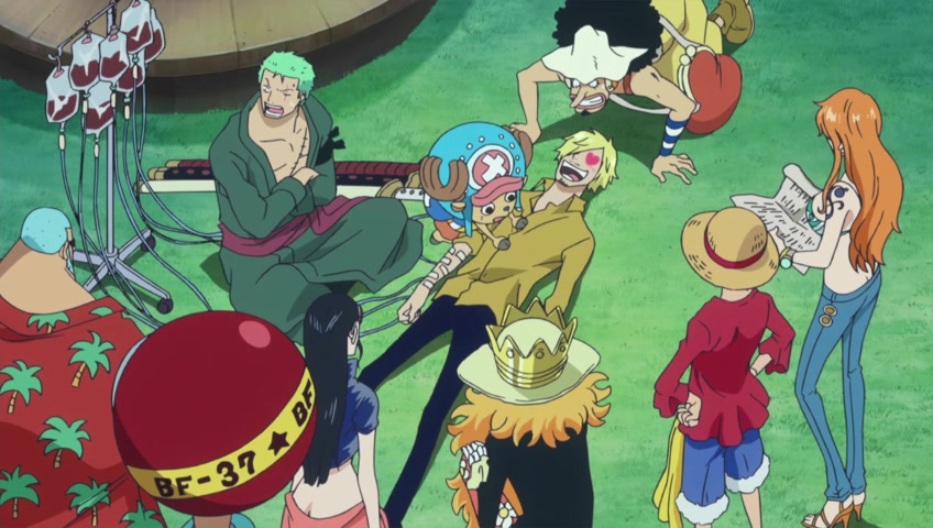 Screenshots Of One Piece Episode 523