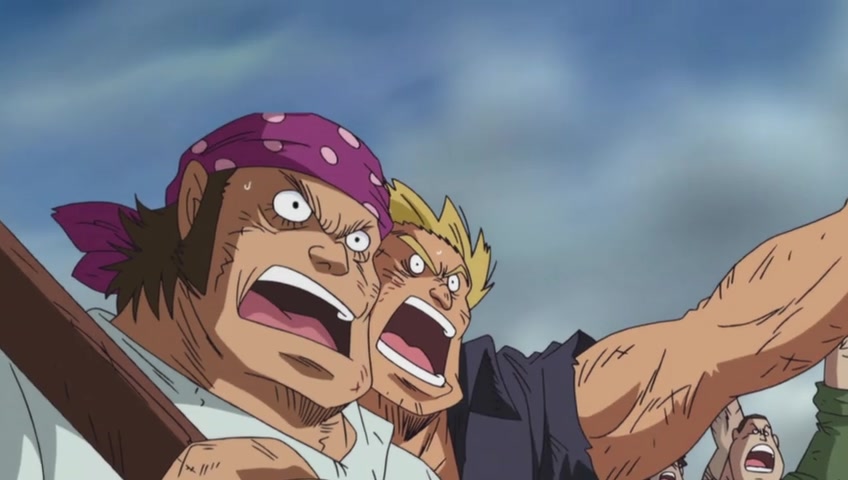 Screenshots of One Piece Episode 484