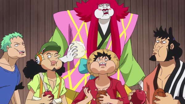 Screenshots of One Piece Episode 747