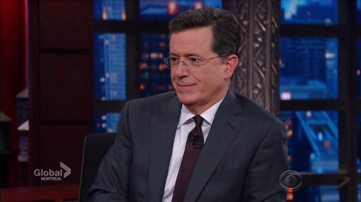 Screenshot of The Late Show with Stephen Colbert Season 1 Episode 169 (S01E169)