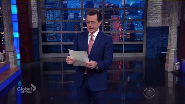Screenshot of The Late Show with Stephen Colbert Season 1 Episode 170 (S01E170)