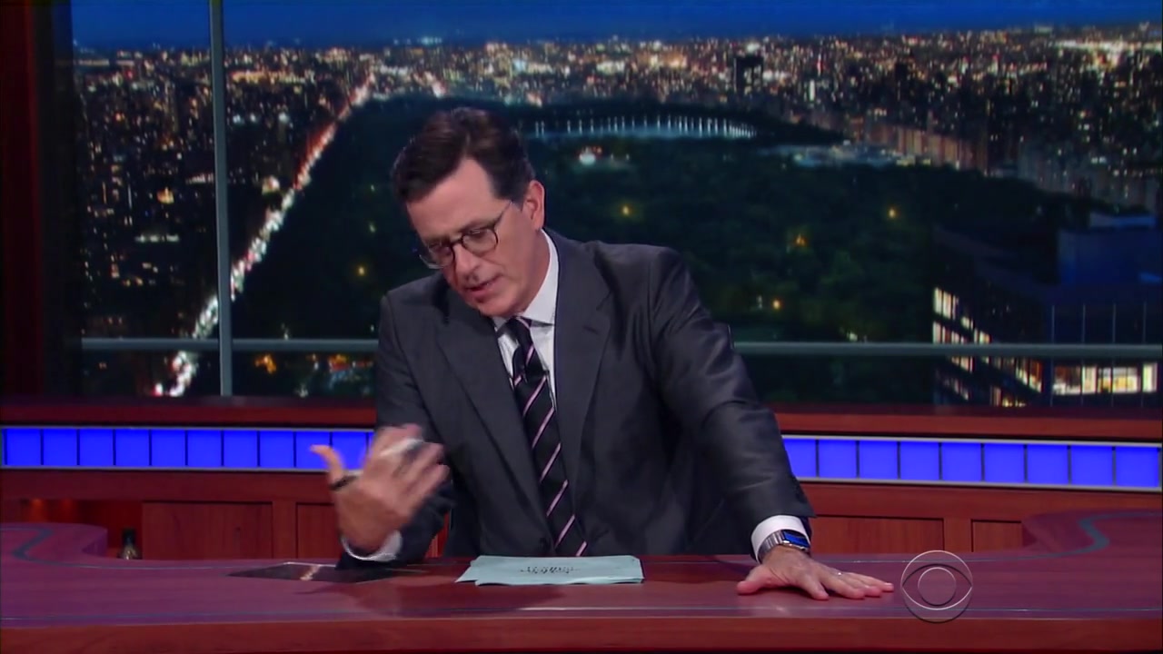 Screenshot of The Late Show with Stephen Colbert Season 1 Episode 174 (S01E174)