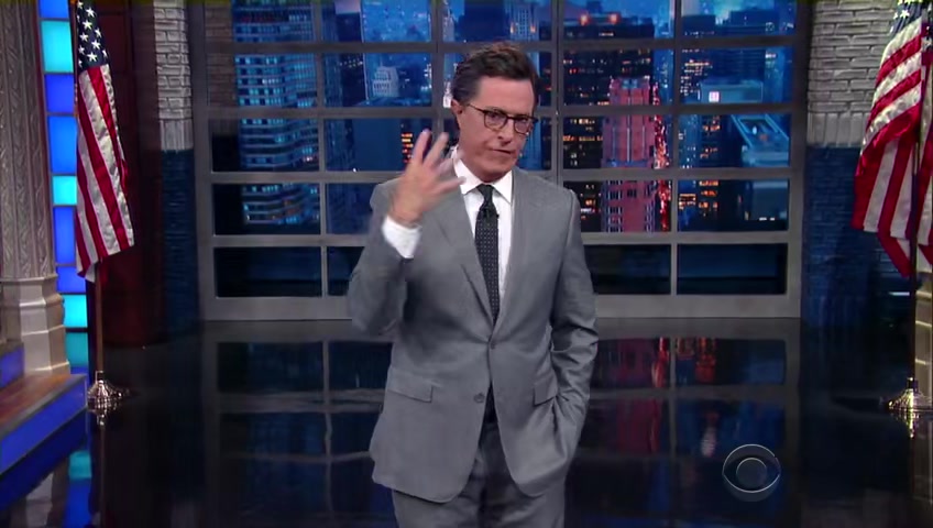 Screenshot of The Late Show with Stephen Colbert Season 1 Episode 180 (S01E180)