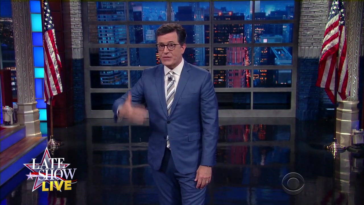 Screenshot of The Late Show with Stephen Colbert Season 1 Episode 181 (S01E181)