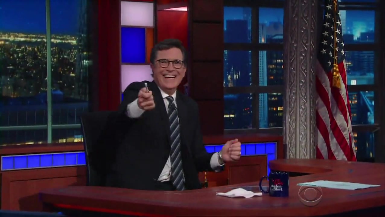 Screenshot of The Late Show with Stephen Colbert Season 1 Episode 183 (S01E183)