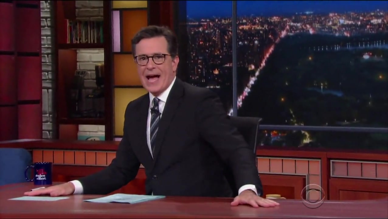 Screenshot of The Late Show with Stephen Colbert Season 1 Episode 183 (S01E183)