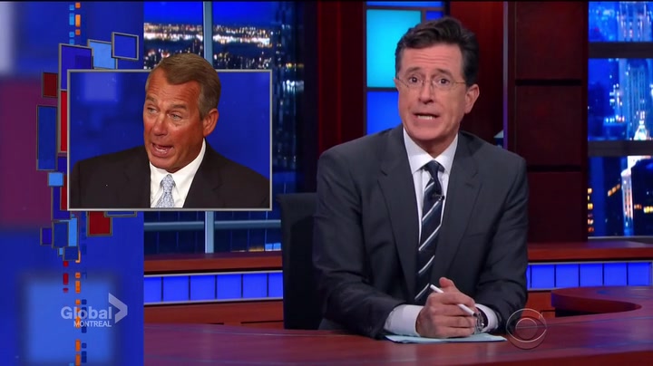 Screenshot of The Late Show with Stephen Colbert Season 1 Episode 14 (S01E14)