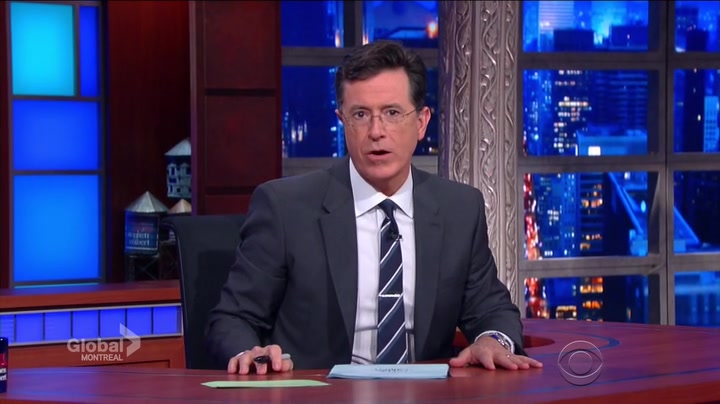 Screenshot of The Late Show with Stephen Colbert Season 1 Episode 14 (S01E14)