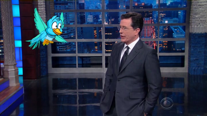 Screenshot of The Late Show with Stephen Colbert Season 1 Episode 114 (S01E114)