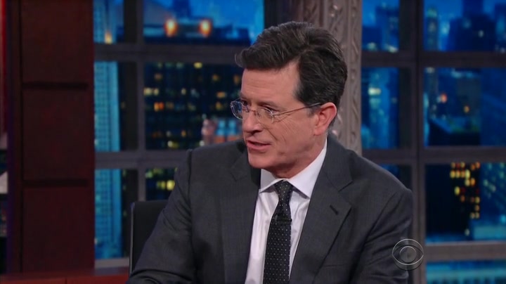 Screenshot of The Late Show with Stephen Colbert Season 1 Episode 81 (S01E81)