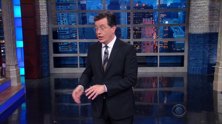Screenshot of The Late Show with Stephen Colbert Season 1 Episode 140 (S01E140)