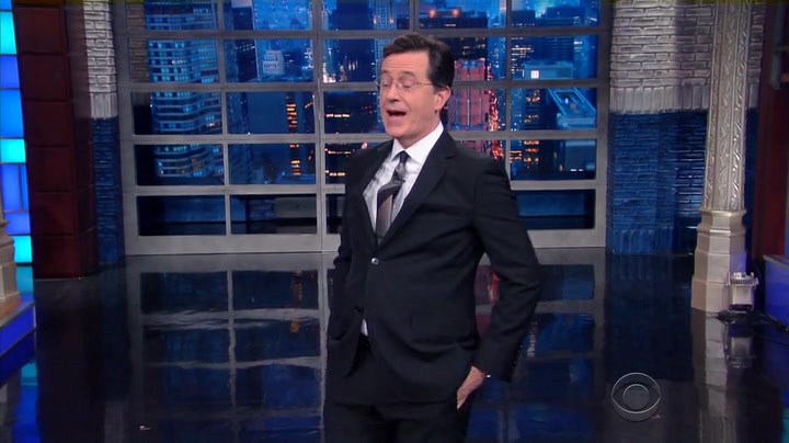 Screenshot of The Late Show with Stephen Colbert Season 1 Episode 140 (S01E140)