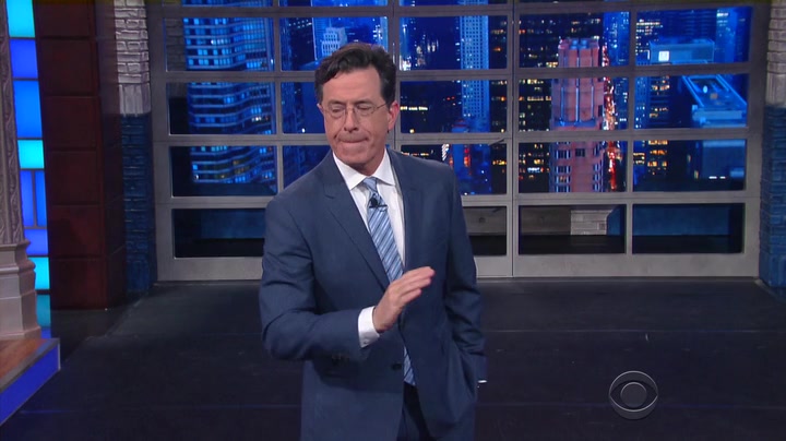 Screenshot of The Late Show with Stephen Colbert Season 1 Episode 44 (S01E44)