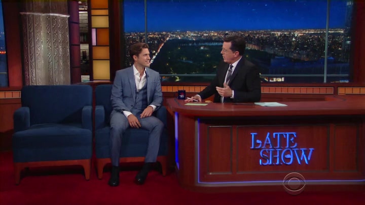 Screenshot of The Late Show with Stephen Colbert Season 1 Episode 157 (S01E157)