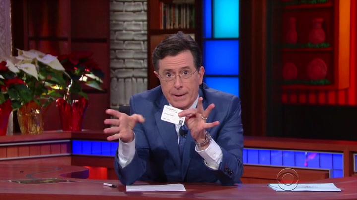Screenshot of The Late Show with Stephen Colbert Season 1 Episode 62 (S01E62)