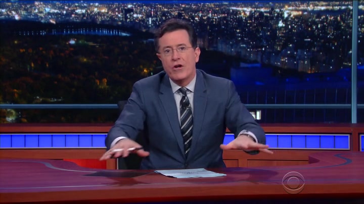 Screenshot of The Late Show with Stephen Colbert Season 1 Episode 61 (S01E61)
