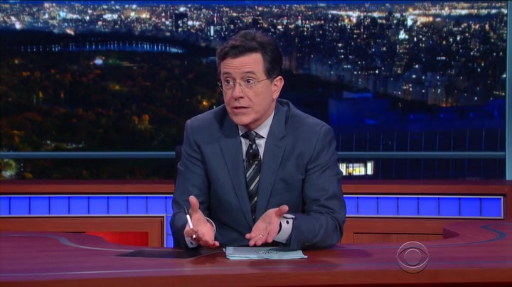 Screenshot of The Late Show with Stephen Colbert Season 1 Episode 61 (S01E61)