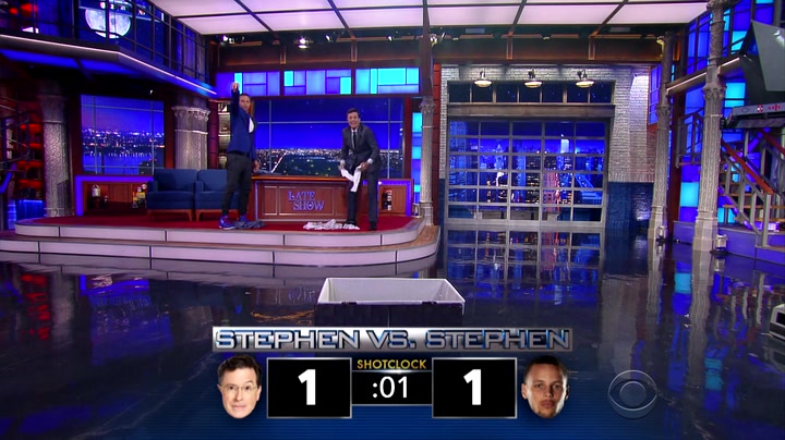 Screenshot of The Late Show with Stephen Colbert Season 1 Episode 10 (S01E10)