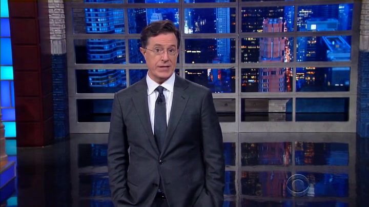 Screenshot of The Late Show with Stephen Colbert Season 1 Episode 36 (S01E36)