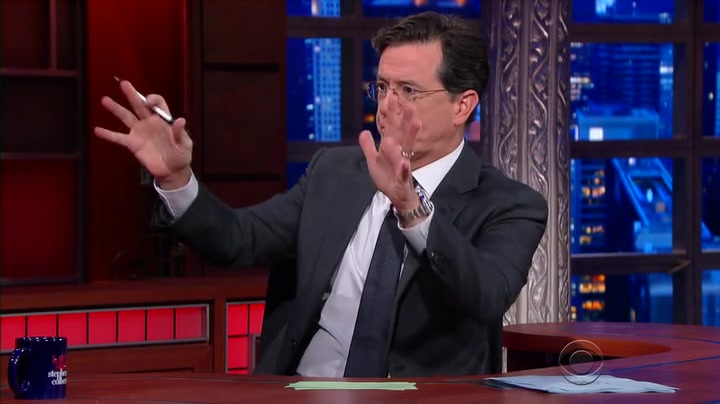 Screenshot of The Late Show with Stephen Colbert Season 1 Episode 36 (S01E36)