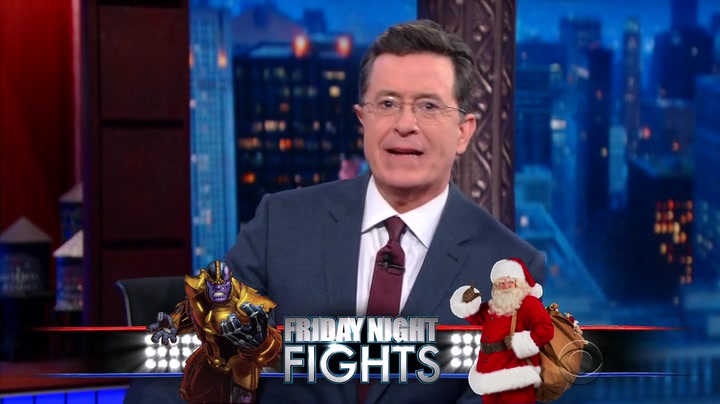 Screenshot of The Late Show with Stephen Colbert Season 1 Episode 77 (S01E77)