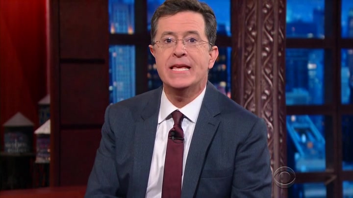 Screenshot of The Late Show with Stephen Colbert Season 1 Episode 77 (S01E77)