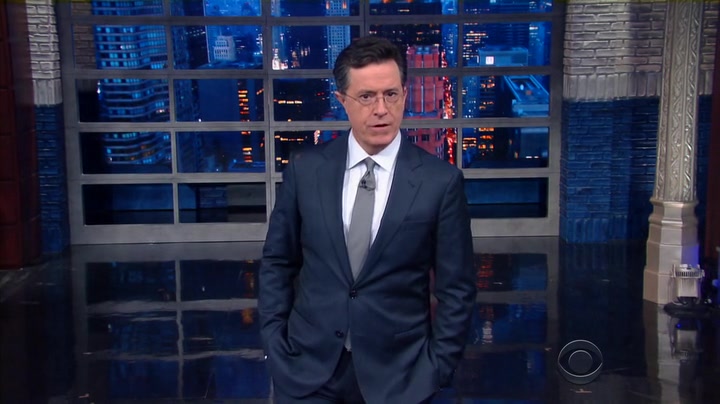 Screenshot of The Late Show with Stephen Colbert Season 1 Episode 91 (S01E91)
