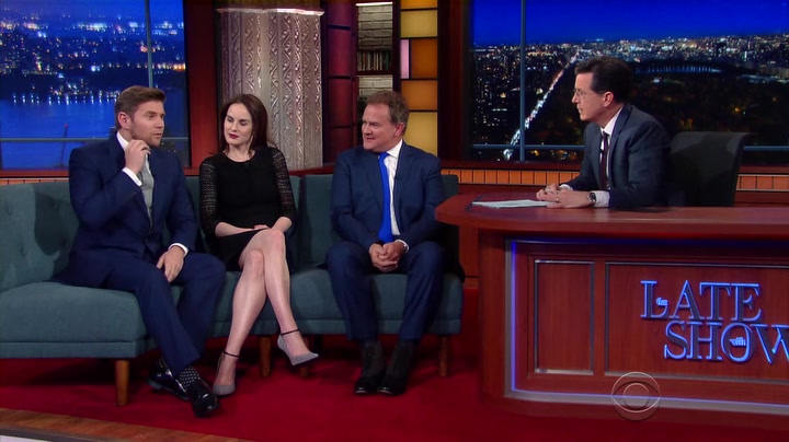 Screenshot of The Late Show with Stephen Colbert Season 1 Episode 55 (S01E55)