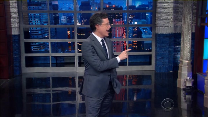Screenshot of The Late Show with Stephen Colbert Season 1 Episode 94 (S01E94)