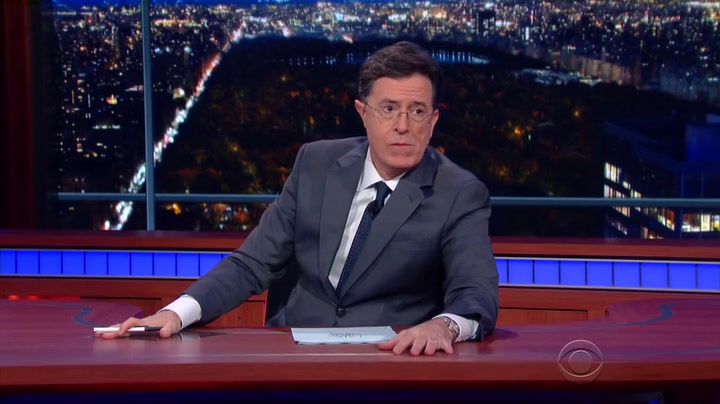 Screenshot of The Late Show with Stephen Colbert Season 1 Episode 48 (S01E48)