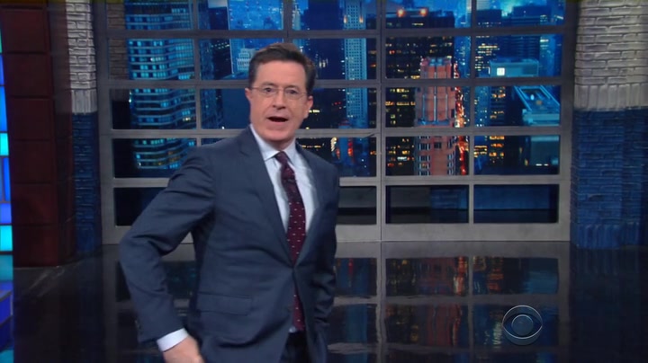 Screenshot of The Late Show with Stephen Colbert Season 1 Episode 88 (S01E88)