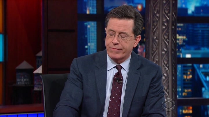 Screenshot of The Late Show with Stephen Colbert Season 1 Episode 88 (S01E88)