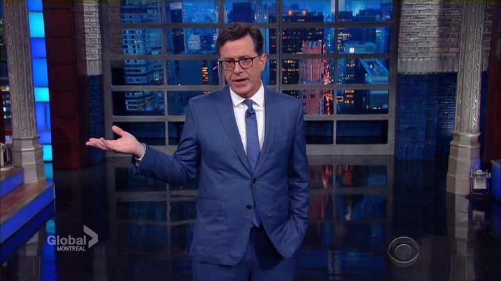 Screenshot of The Late Show with Stephen Colbert Season 1 Episode 201 (S01E201)