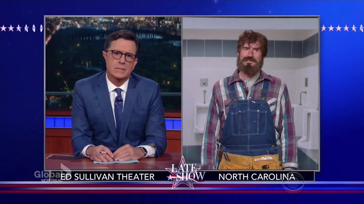 Screenshot of The Late Show with Stephen Colbert Season 1 Episode 201 (S01E201)