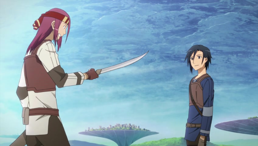 Screencaps of Sword Art Online Episode 1