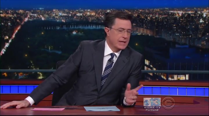 Screenshot of The Late Show with Stephen Colbert Season 1 Episode 165 (S01E165)