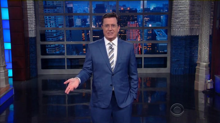 Screenshot of The Late Show with Stephen Colbert Season 1 Episode 163 (S01E163)