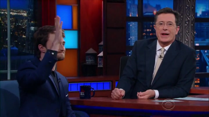 Screenshot of The Late Show with Stephen Colbert Season 1 Episode 159 (S01E159)