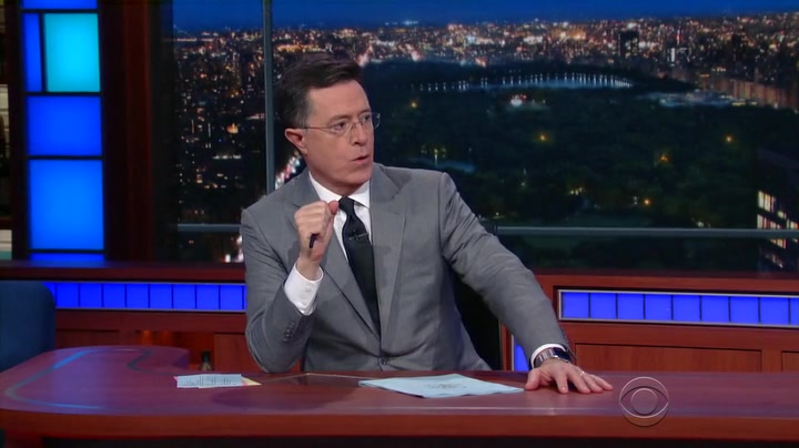 Screenshot of The Late Show with Stephen Colbert Season 1 Episode 151 (S01E151)