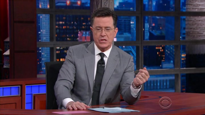 Screenshot of The Late Show with Stephen Colbert Season 1 Episode 151 (S01E151)